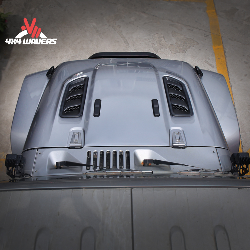 4x4wavers Hood - New JL Style - 4X4 WAVERS