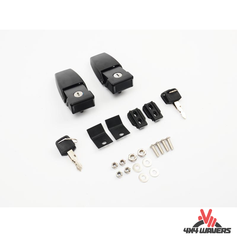 4x4wavers Hood Side Latches with Key Lock - 4X4 WAVERS