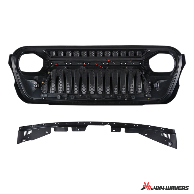 4x4wavers Grille - New Lighting Style Style Front Grille - 4X4 WAVERS