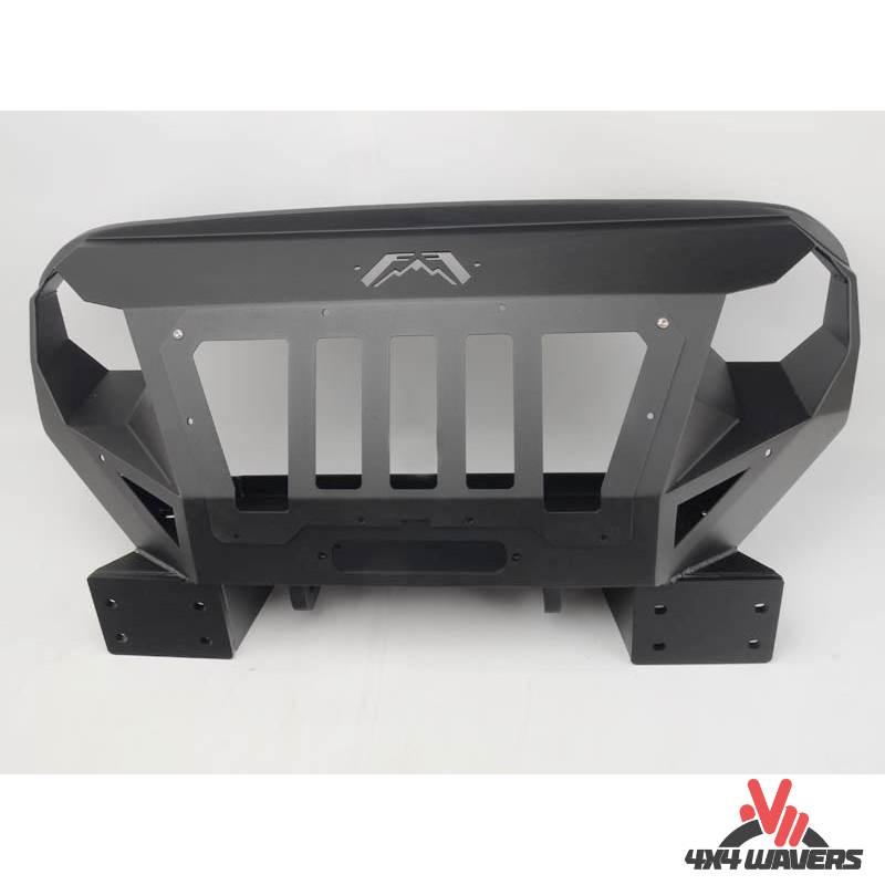 4x4wavers Metal Armor Body Kit Face - Short Tank Face Style - 4X4 WAVERS