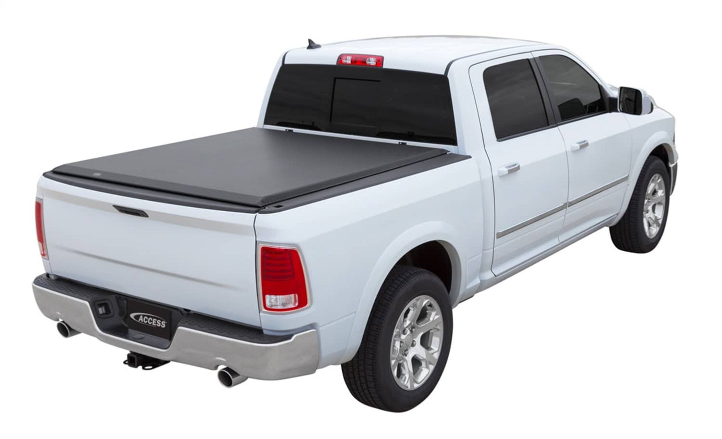 ACI Access Box Tonneau Cover for Dodge Ram 1500, 2500, 3500, and Classic 6'4" truck bed, weather-resistant and secure.