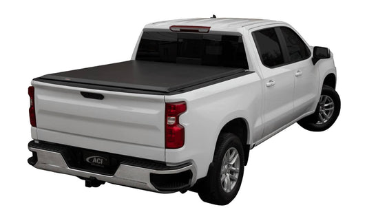 Cubierta para caja Lite Rider ACI ACCESS COVER para GM 1500 de 5.5', compatible con camionetas Silverado y Sierra 2007-2013.
