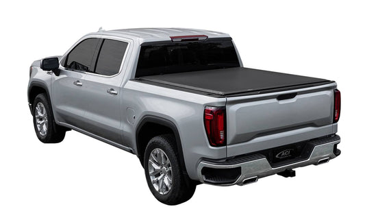 ACI Lorado Box Cover Tonneau Cover for Ford F-150 and Lightning 5'6" bed, durable truck bed protection.