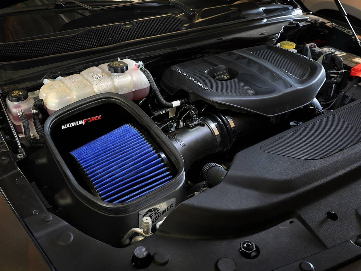 aFe Power cold air intake kit for 2025-2026 RAM 1500 RHO 3.0L engine, featuring durable metal and air filter components.