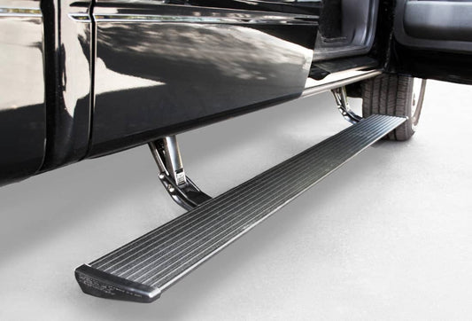 AMP Research Power Steps for Ford F150 2021-2026, side step assist with durable construction and easy installation.