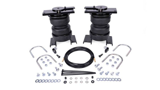 Air Lift Air Bag Spring Kit for 2021-2026 Ford F150 Raptor, showing the suspension air bags installed on the vehicle.