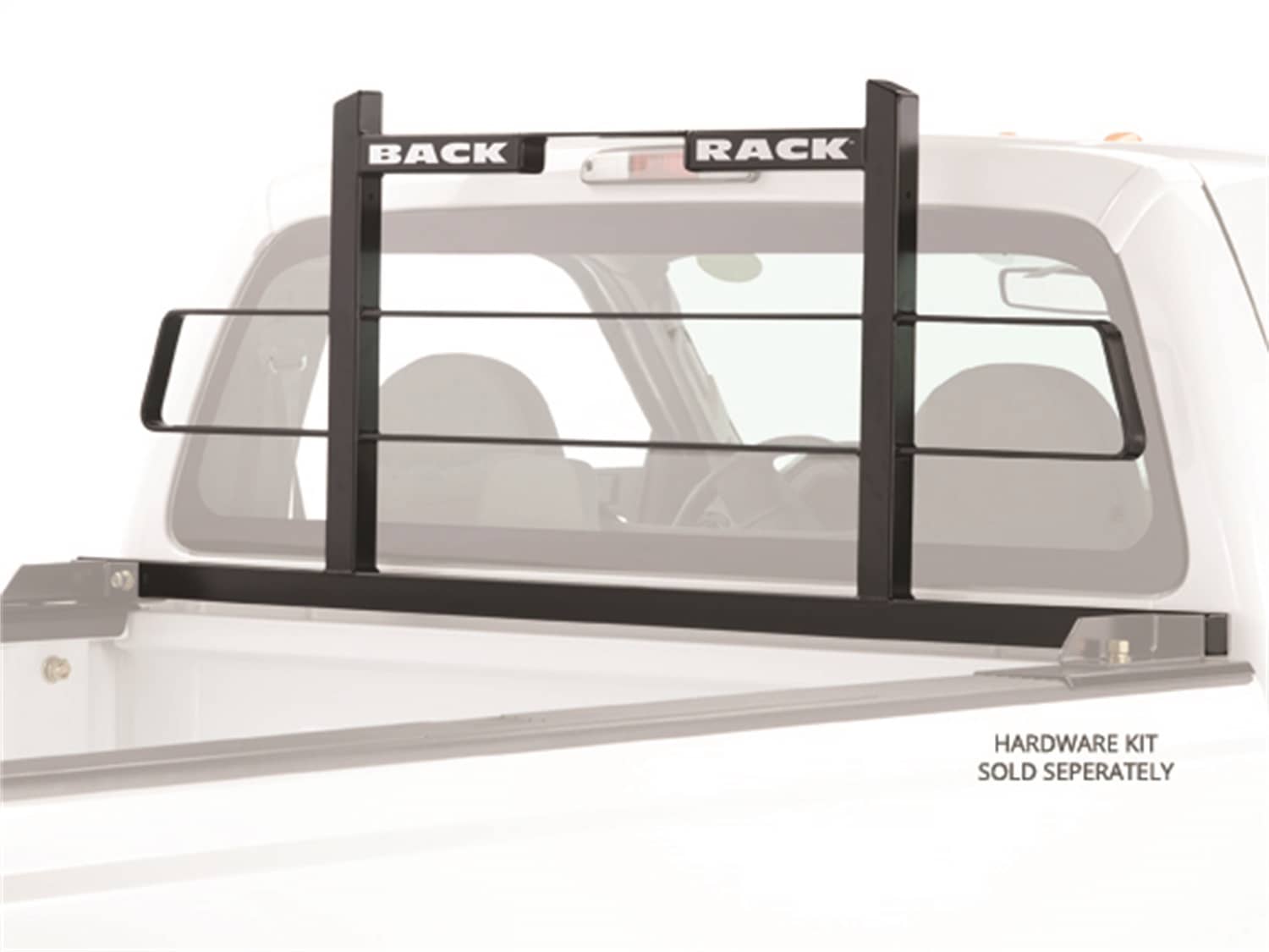 RealTruck Backrack headache rack for Dodge Ram 2002-2026 1500 and 2003-2026 2500/3500 trucks, metal headboard with mounting points