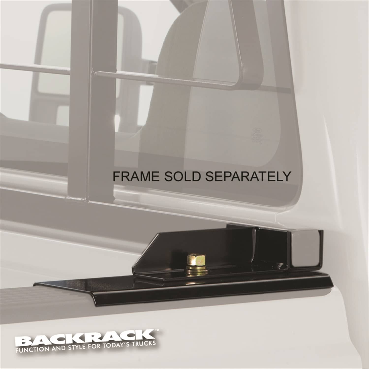 RealTruck Backrack headache rack for GM 1500 trucks, installs over the cab to protect and secure cargo.