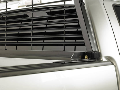 RealTruck Backrack headache rack installed on a Chevy Silverado 1500, providing added safety and cargo protection for the truck bed.