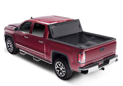 BAK FIBERMAX Box Cover for 14-18 GM 1500 trucks, 5'8" bed, durable tonneau cover installed on pickup truck bed