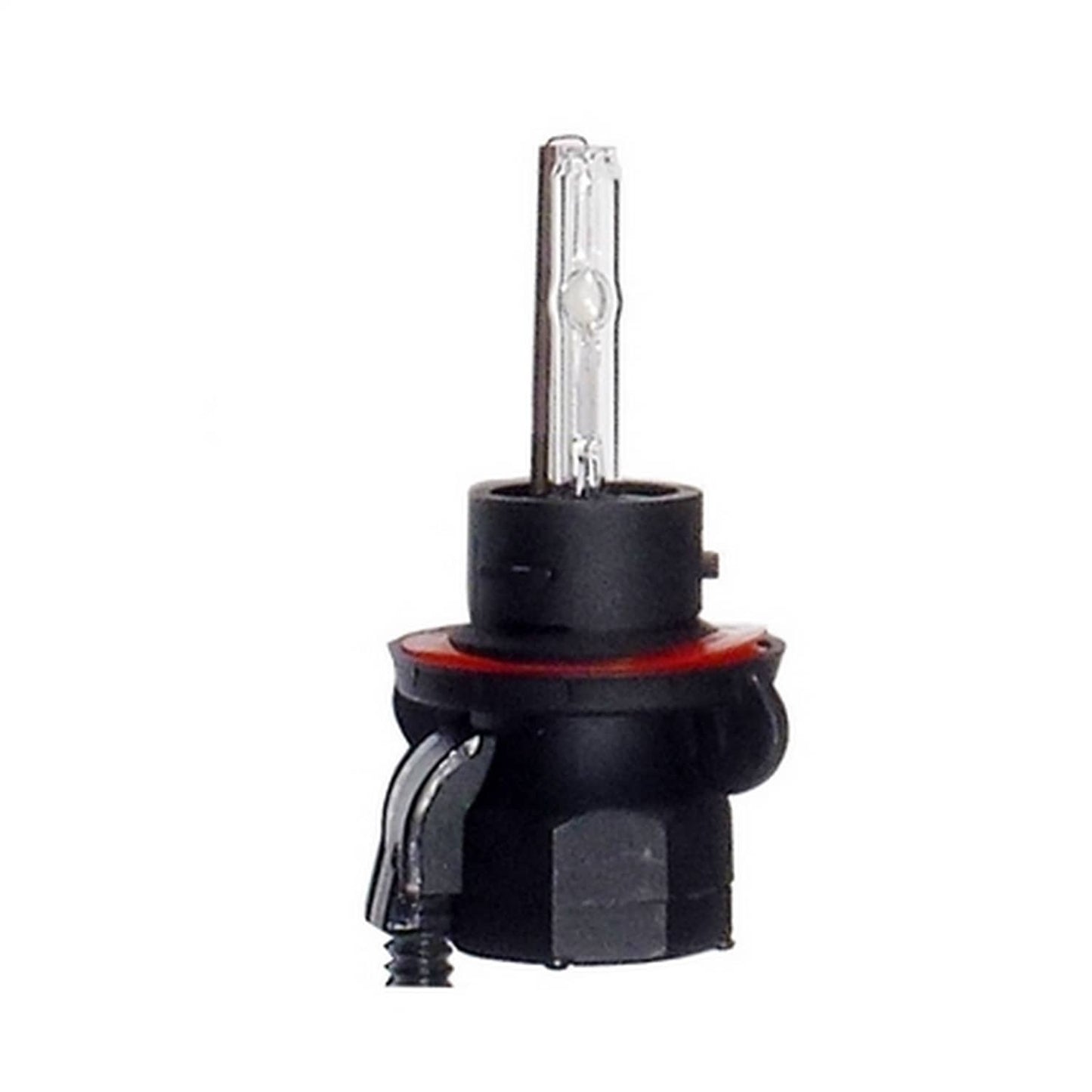 Kit de conversión de faros HID BrightSource para RAM 2009-2012 y Wrangler 2007-2018 con bombillas H13, mostrando el kit ensamblado y sus componentes.