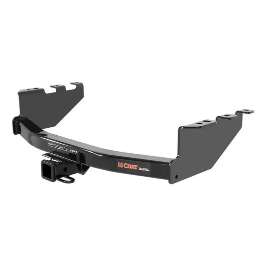 CURT Class 4 trailer hitch for 2014-2018 Chevy GM 1500 trucks, durable steel receiver with mounting hardware.