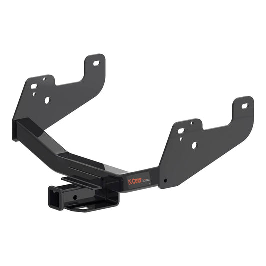 Curt Class 4 trailer hitch for Ford F150 with factory receiver, sturdy steel construction, ready for towing needs.