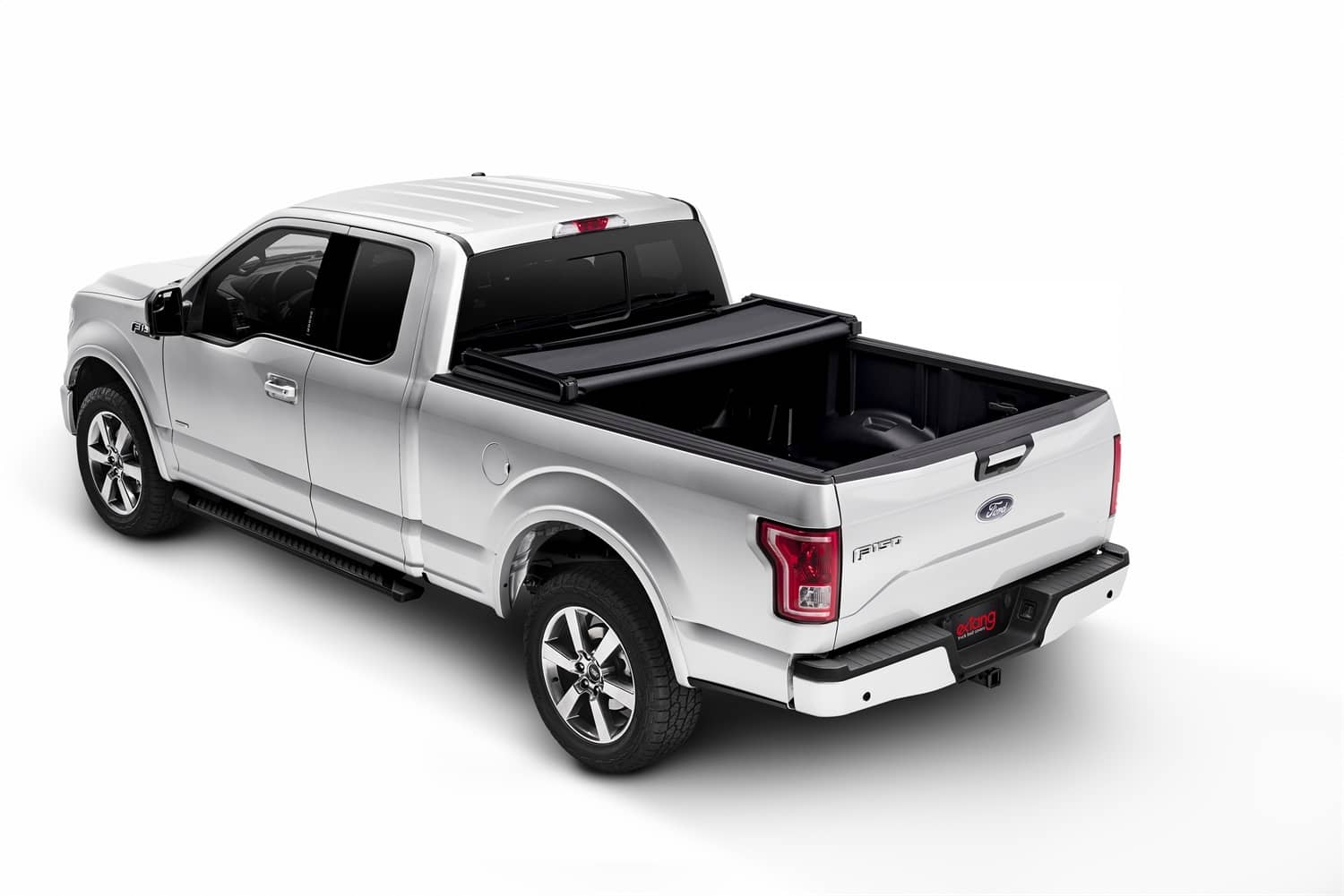 Extang BOX CVR 09-14 F150 5.5' tonneau cover installed on a pickup truck, protecting the truck bed from weather and debris.