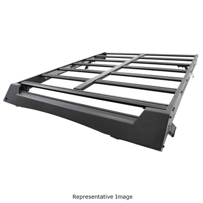 Go Rhino Ceros roof rack for 2019-2026 GM 1500 Crew, sturdy black roof rack system for cargo and gear.