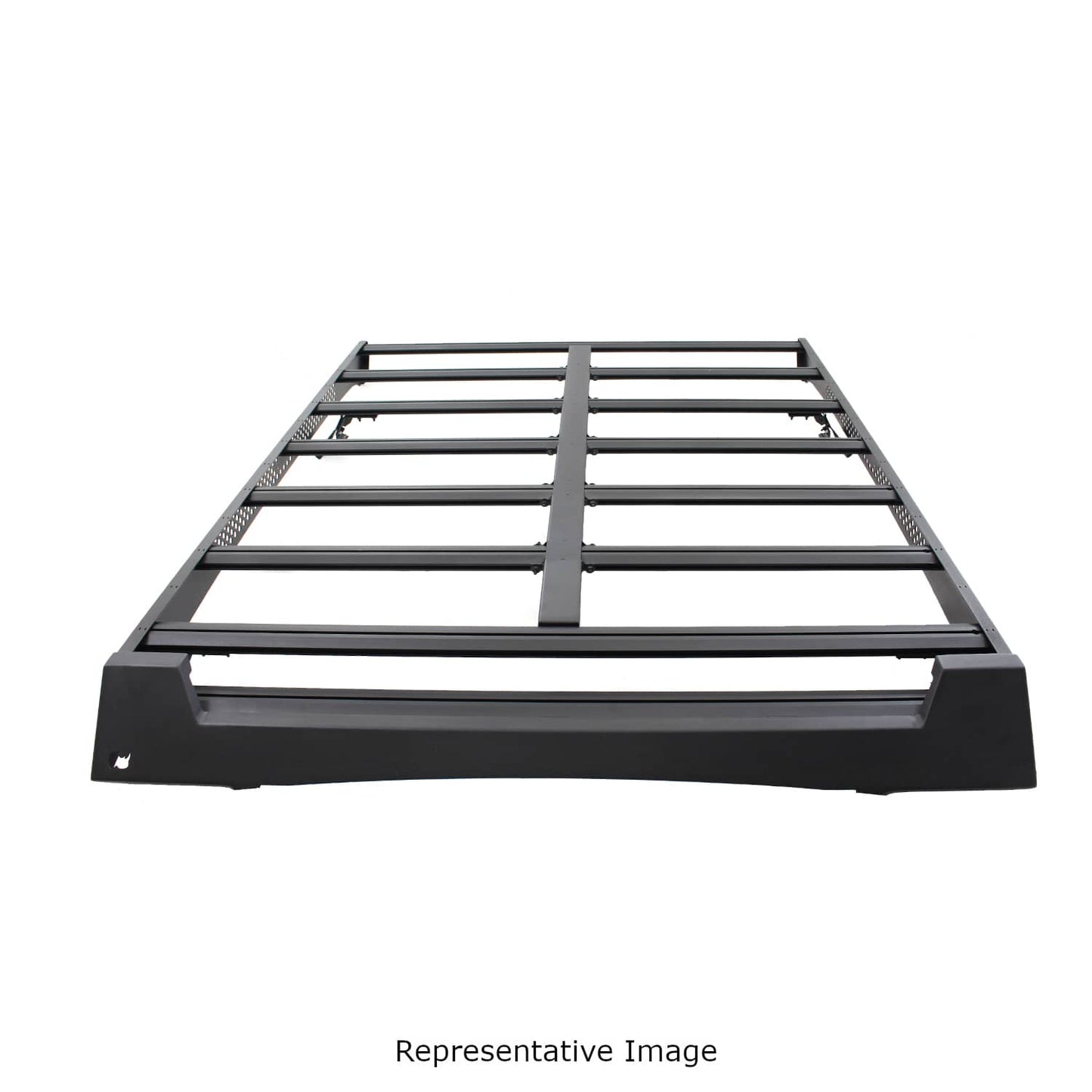 Go Rhino Ceros roof rack for 2019-2026 GMC 1500 Crew, durable roof rack system shown installed on vehicle.