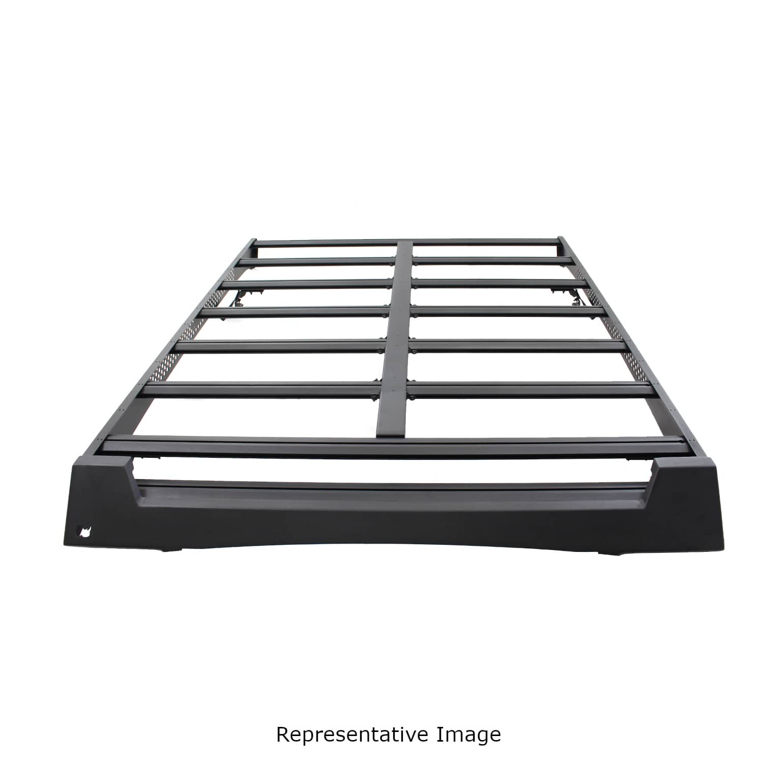 Go Rhino Ceros roof rack for 2019-2026 GMC 1500 Crew, durable roof rack system shown installed on vehicle.