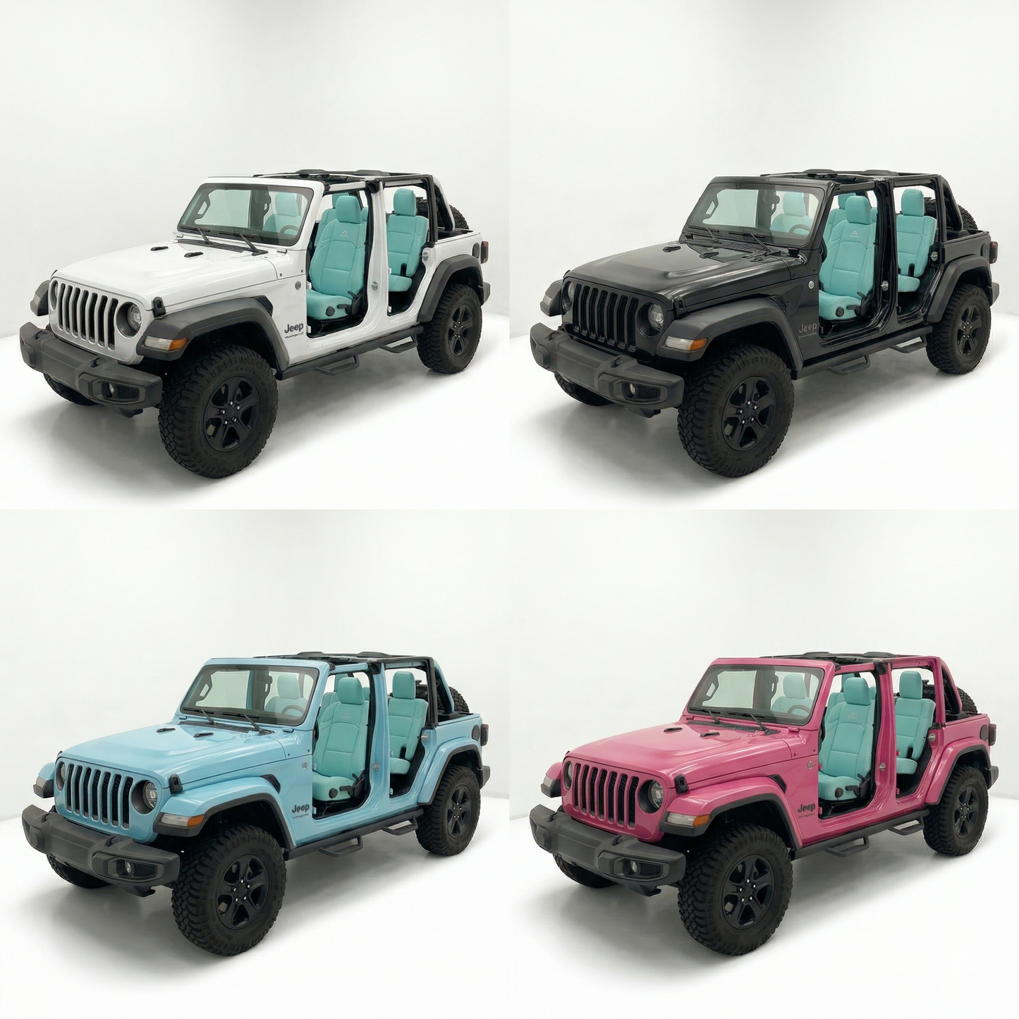 OFFactory OEM-Style Leather Seat Covers | Jeep Wrangler JL JLU 4xe 2018+ - 4X4 WAVERS