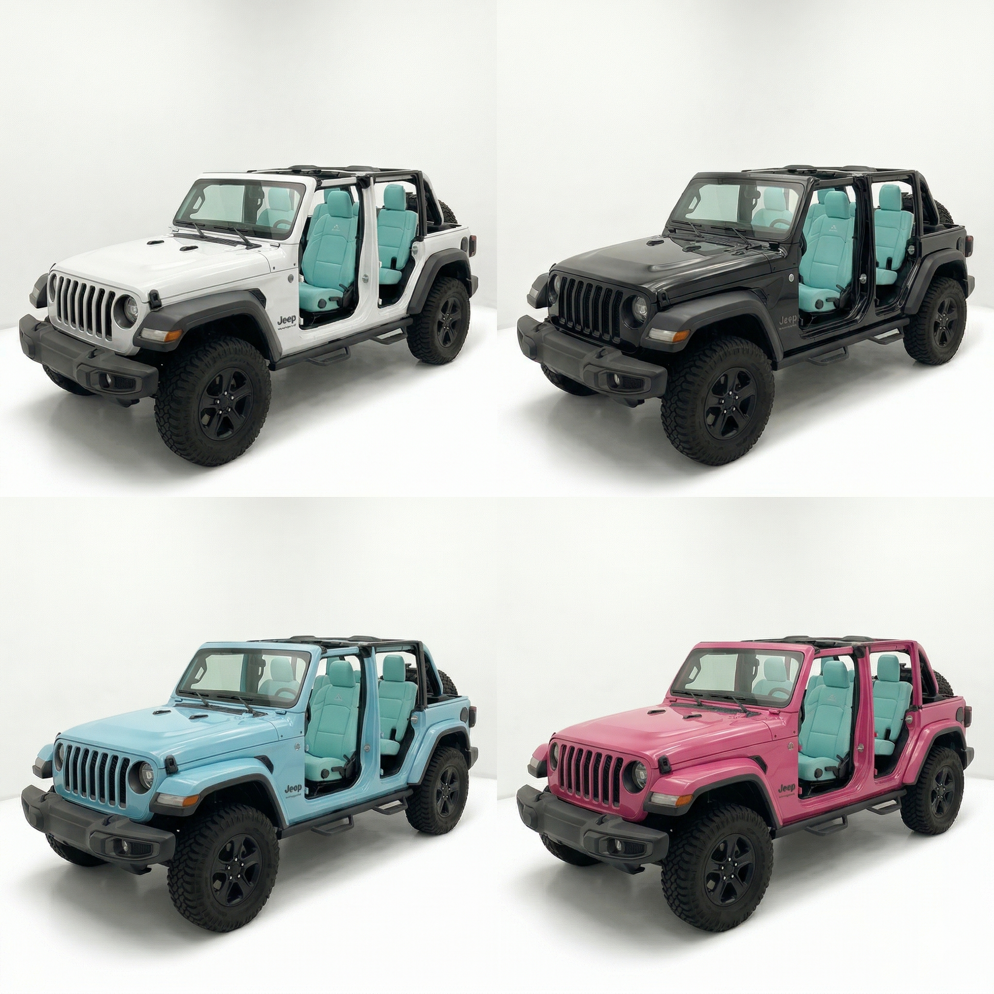 OFFactory custom leather seat covers, sleek fitted design on vehicle seats.