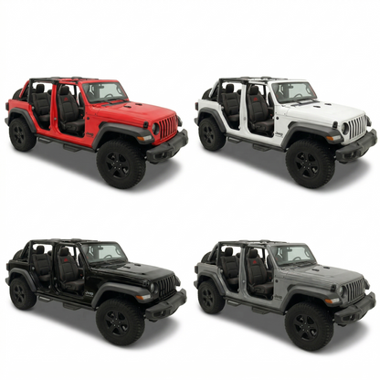 OFFactory OEM-Style Leather Seat Covers | Jeep Wrangler JL JLU 4xe 2018+ - 4X4 WAVERS