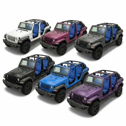 OFFactory OEM-Style Leather Seat Covers | Jeep Wrangler JL JLU 4xe 2018+ - 4X4 WAVERS