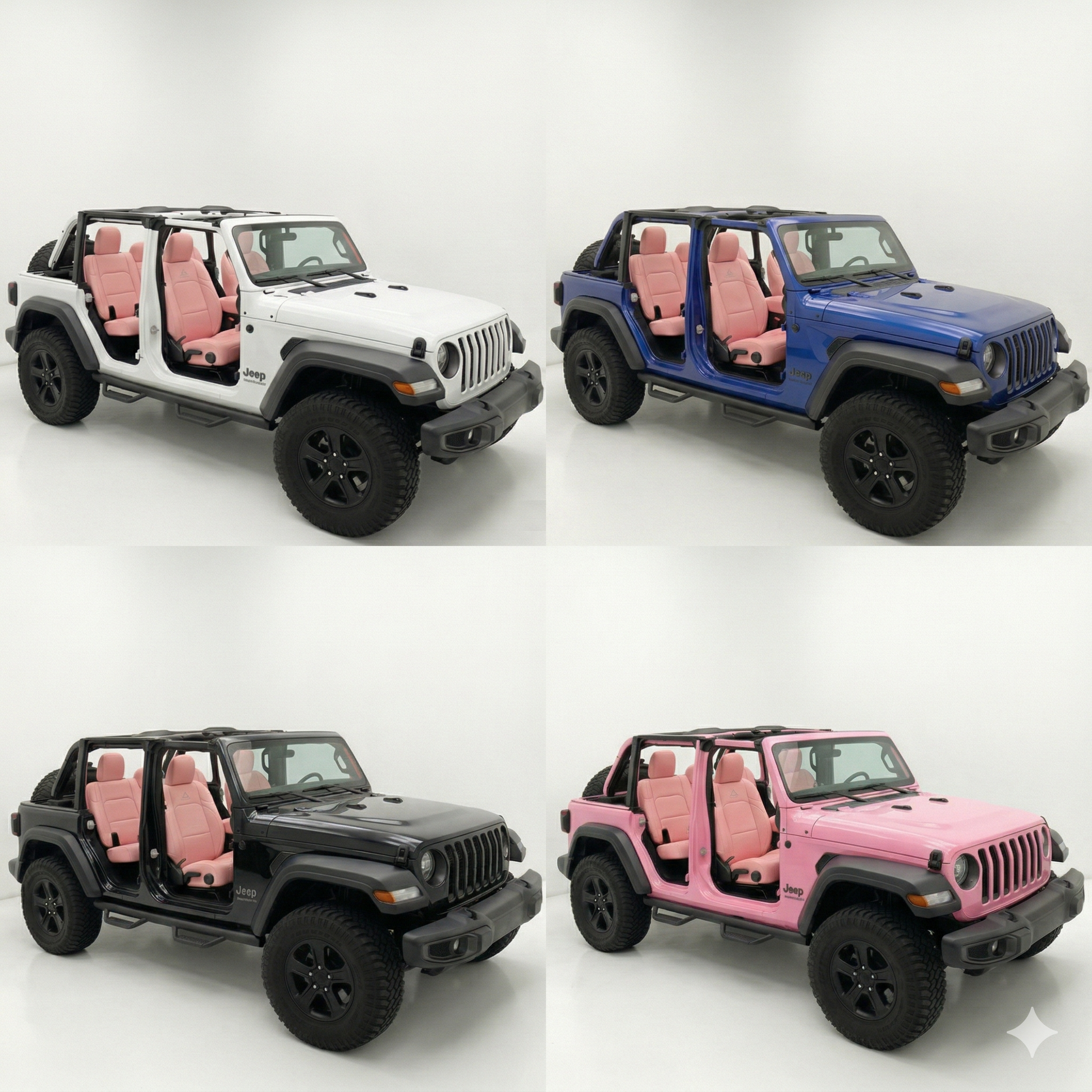 OFFactory OEM-Style Leather Seat Covers | Jeep Wrangler JL JLU 4xe 2018+ - 4X4 WAVERS