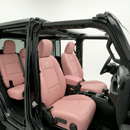 OFFactory OEM-Style Leather Seat Covers | Jeep Wrangler JL JLU 4xe 2018+ - 4X4 WAVERS