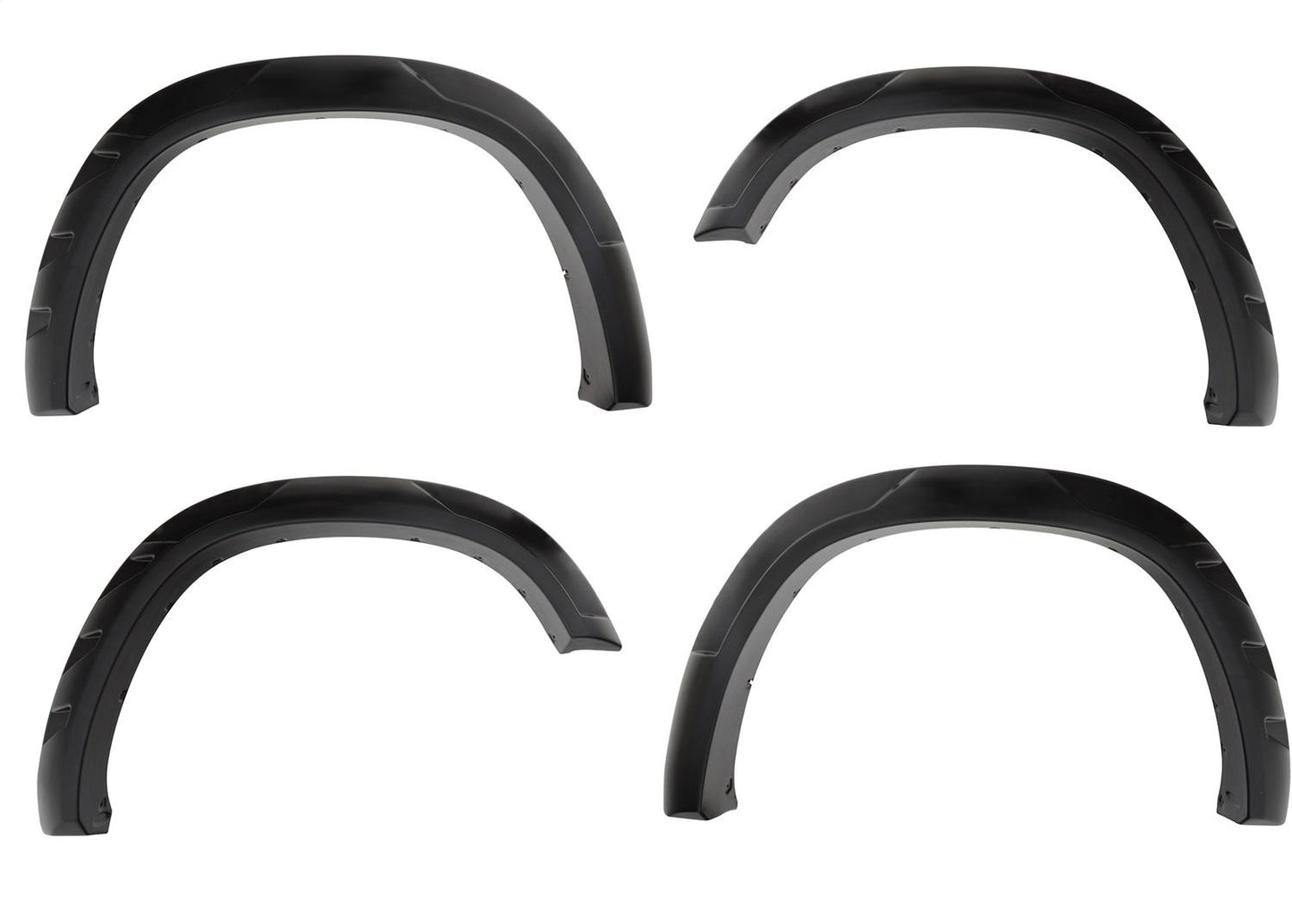 Husky Liners DRT Fender Flares for 2014-2018 Chevy Silverado 1500 6.5/8' truck, set of four, black textured finish