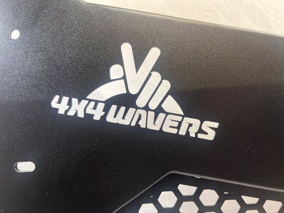 4X4 WAVERS Specialty Premium Offroad Half Doors with side mirrors - Front Doors Only - Jeep Wrangler JK/JKU 2007-2018