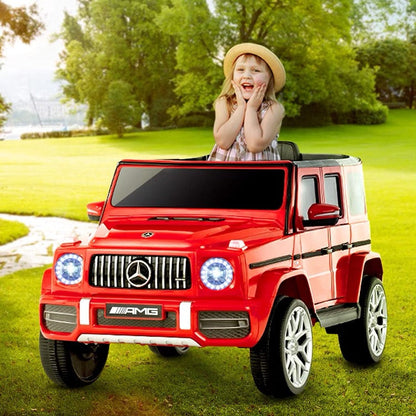2026 Mercedes Benz G63 AMG 12V G Wagon Kids Ride On Car with Remote Control