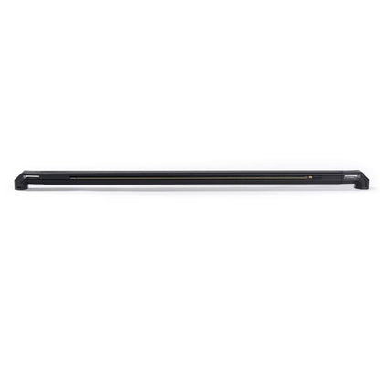 Putco TEC bed rails for GM 1500 6'7" truck, durable metal construction with a sleek finish, installed on the truck bed sides.