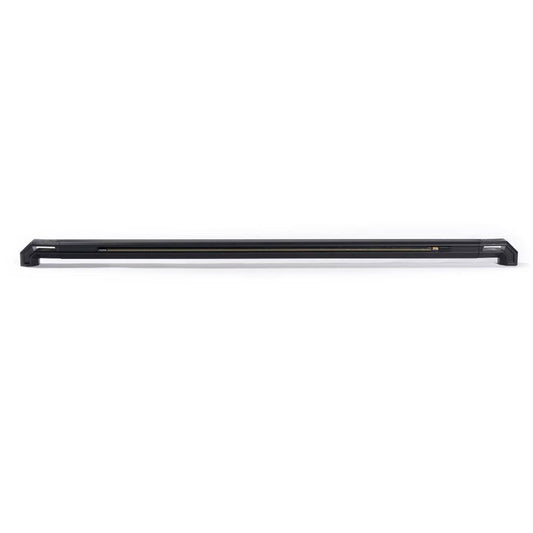 Putco TEC bed rails for GM 1500 6'7" truck, durable metal construction with a sleek finish, installed on the truck bed sides.
