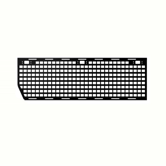 Putco front MOLLE panel bed organizer for 2019-2026 GM 1500 trucks, fits 5'10" and 6'7" beds, durable and easy to install.