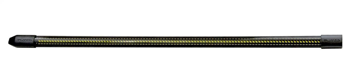 Putco 60-inch direct fit tailgate light bar kit for GM 1500 and HD trucks, showing the sleek LED light strip installed on the tailgate.