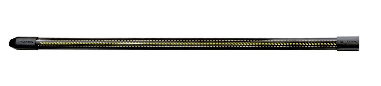 Putco 60-inch direct fit tailgate light bar kit for GM 1500 and HD trucks, showing the sleek LED light strip installed on the tailgate.