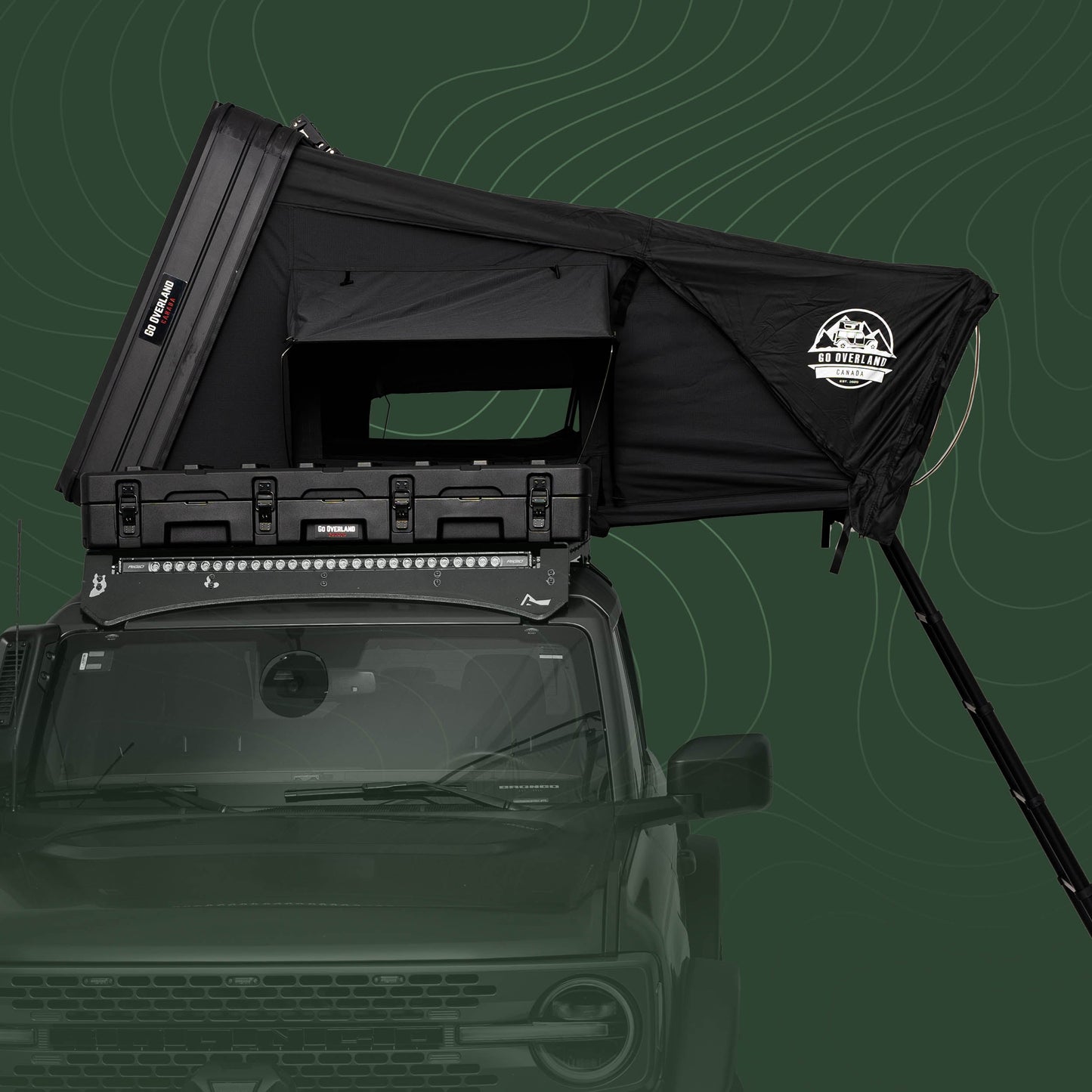 Expedition Mini 3-Person Clamshell Tent Built for Adventure Anywhere - 4X4 WAVERS