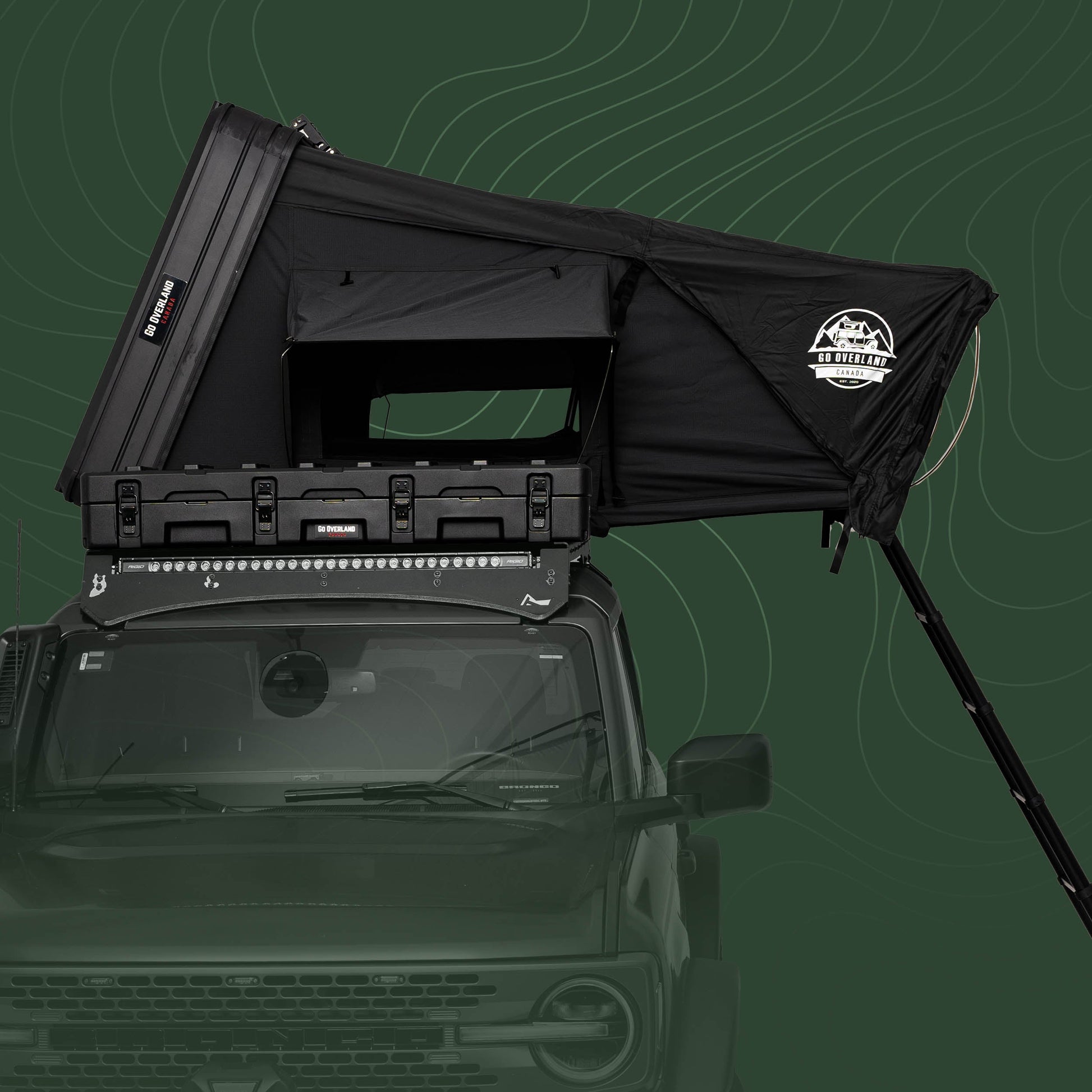 Expedition Mini 3-Person Clamshell Tent Built for Adventure Anywhere - 4X4 WAVERS