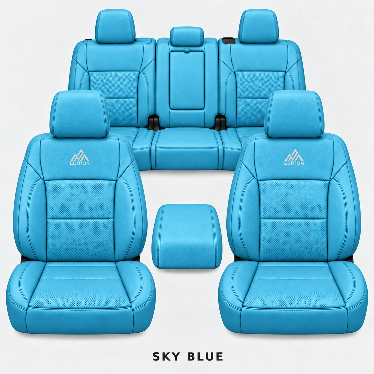 OFFactory custom leather seat cover color option 21 of 27 for Dodge RAM trucks