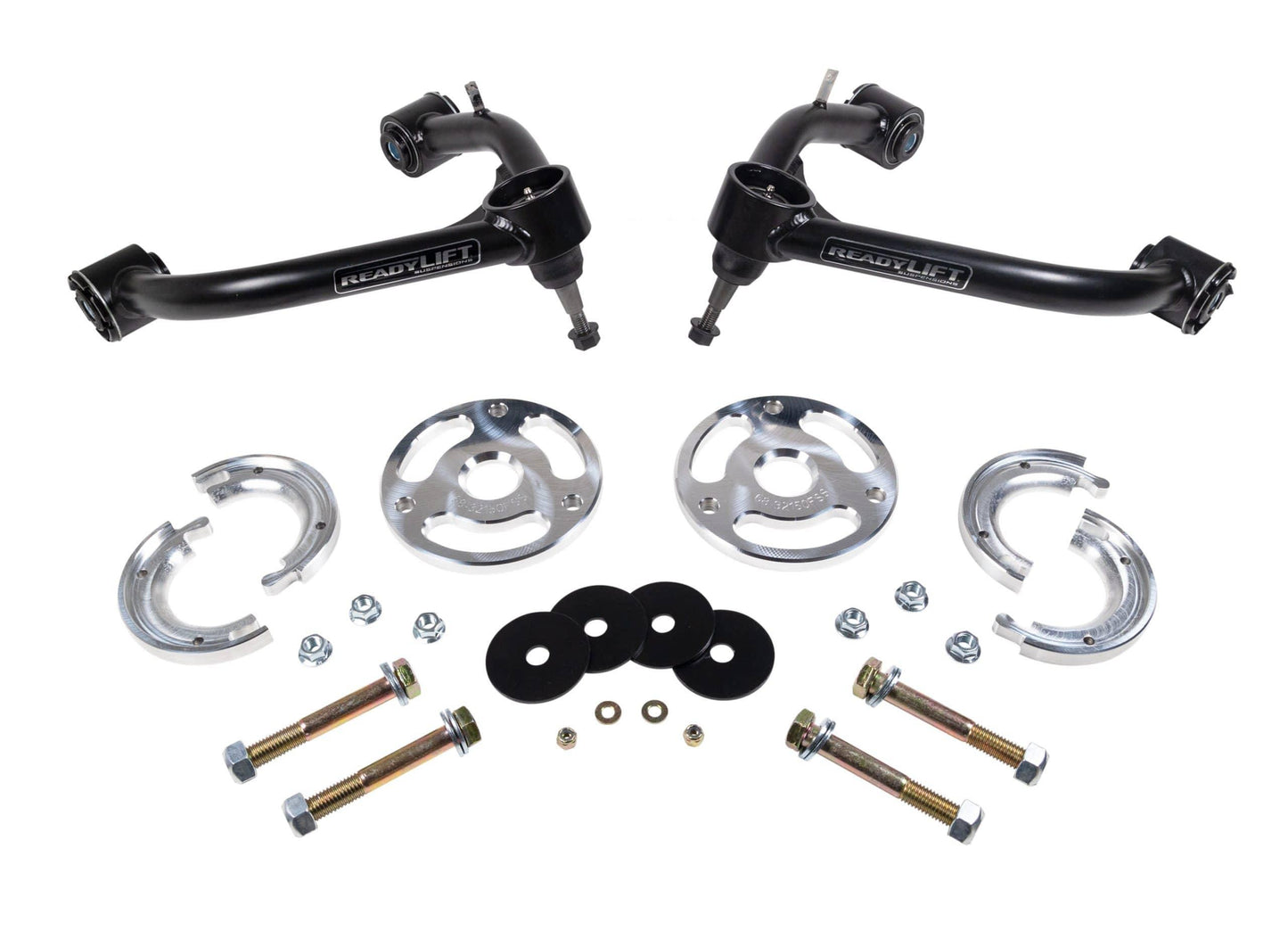 ReadyLift 1.5-inch leveling kit for 2022-2026 GM Sierra 1500 ZR2 and AT4X trucks, shown in the image.