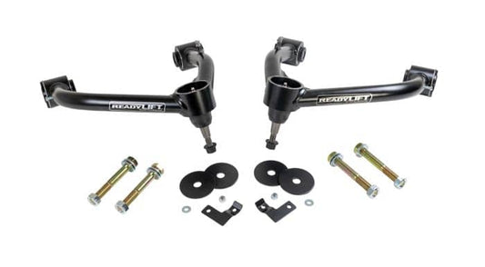 ReadyLift upper control arms for 2019-2026 GM 1500 trucks, durable suspension parts for improved handling and stability.
