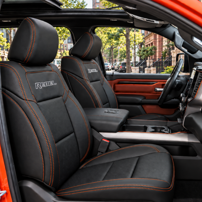 OFFactory OEM-style leather seat covers for Dodge RAM pickup trucks, custom made to order — image 3