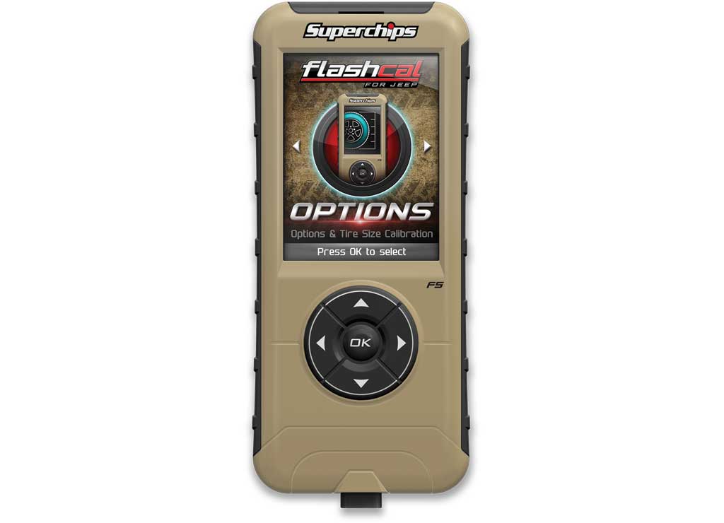 SuperChips Flashcal pour Jeep JL - Jeep Wrangler JL/JLU/4XE 2018+