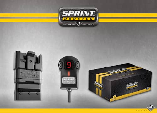 Sprint Booster programmers for GM 1500, HD, Tahoe, Suburban, Yukon models, enhancing throttle response and vehicle performance.