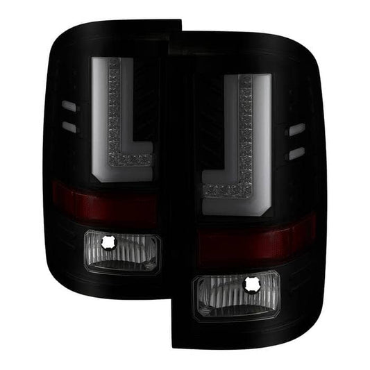 Spyder Auto LED tail lights for 2016-2018 GMC Sierra 1500 and 2016-2019 2500/3500 models, bright LED tail light design