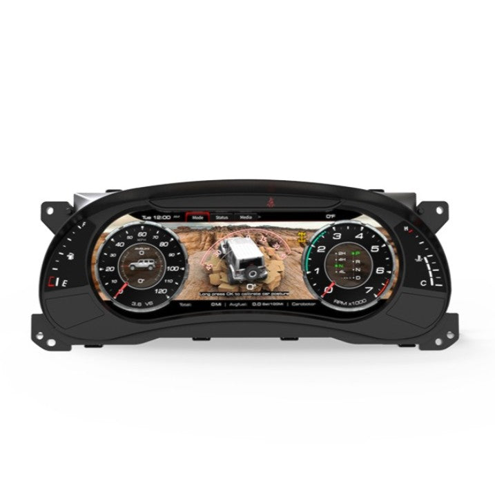 J-Pro Carobotor Dash Cluster & K1 Radio with Accessories (1st Generation) - Jeep Wrangler JK/JKU 2011-2018 - 4X4 WAVERS