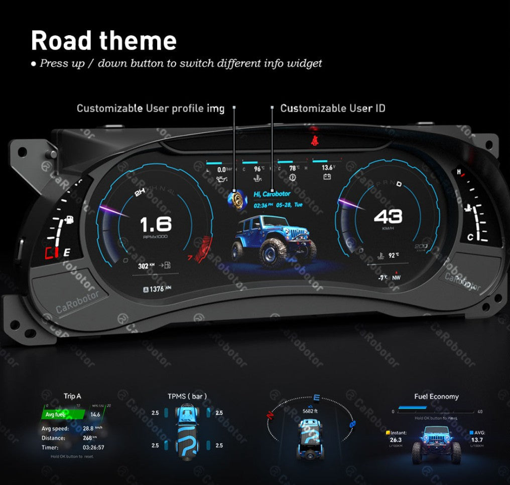 J-Pro Plus 3.8 (2025 New Gen 2) - Jeep Wrangler JK/JKU 2007-2010 - 4X4 WAVERS