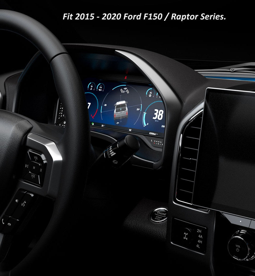 F-Pro Carobotor Digital Dashboard Cluster - Ford F150 / Raptor 2015-2020 - 4X4 WAVERS