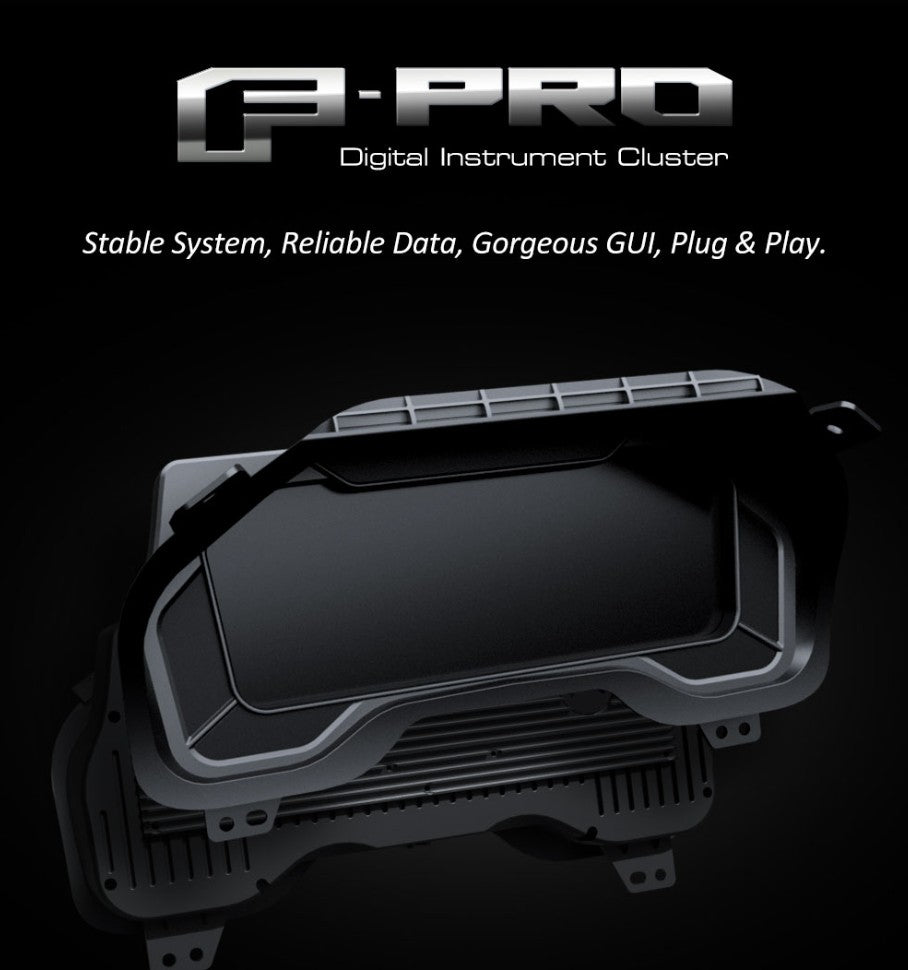 F-Pro Carobotor Digital Dashboard Cluster - Ford F150 / Raptor 2015-2020 - 4X4 WAVERS