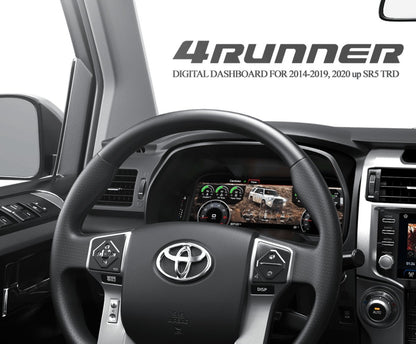 R-Pro Carobotor Digital Dashboard Cluster - Toyota 4Runner 2014-2019 - 4X4 WAVERS