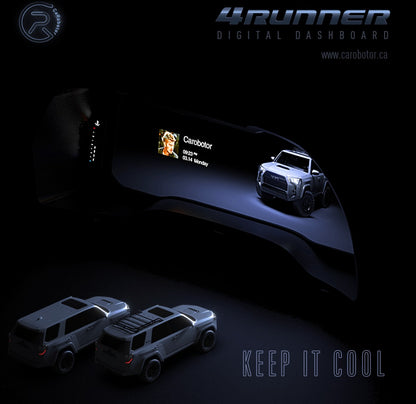 R-Pro Carobotor Digital Dashboard Cluster - Toyota 4Runner 2014-2019 - 4X4 WAVERS